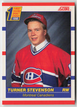 1990-91 Score Canadian #426 Turner Stevenson