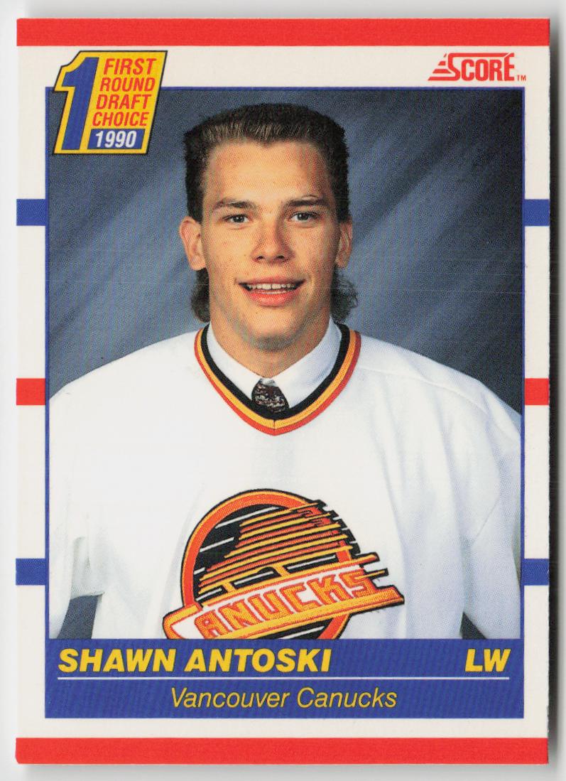 1990-91 Score Canadian #429 Shawn Antoski
