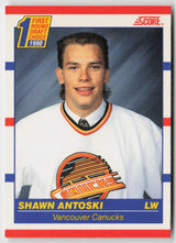 1990-91 Score Canadian #429 Shawn Antoski