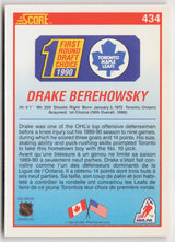 1990-91 Score Canadian #434 Drake Berehowsky