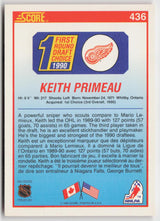 1990-91 Score Canadian #436 Keith Primeau