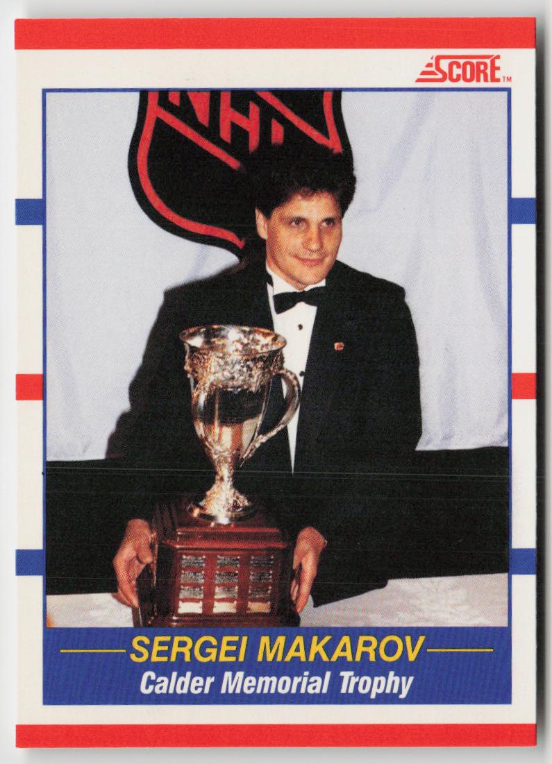 1990-91 Score Canadian #362 Sergei Makarov