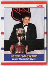 1990-91 Score Canadian #362 Sergei Makarov