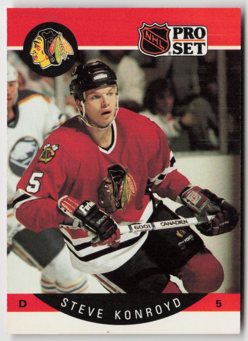 1990-91 Pro Set #52 Steve Konroyd