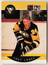 1990-91 Pro Set #237 Troy Loney