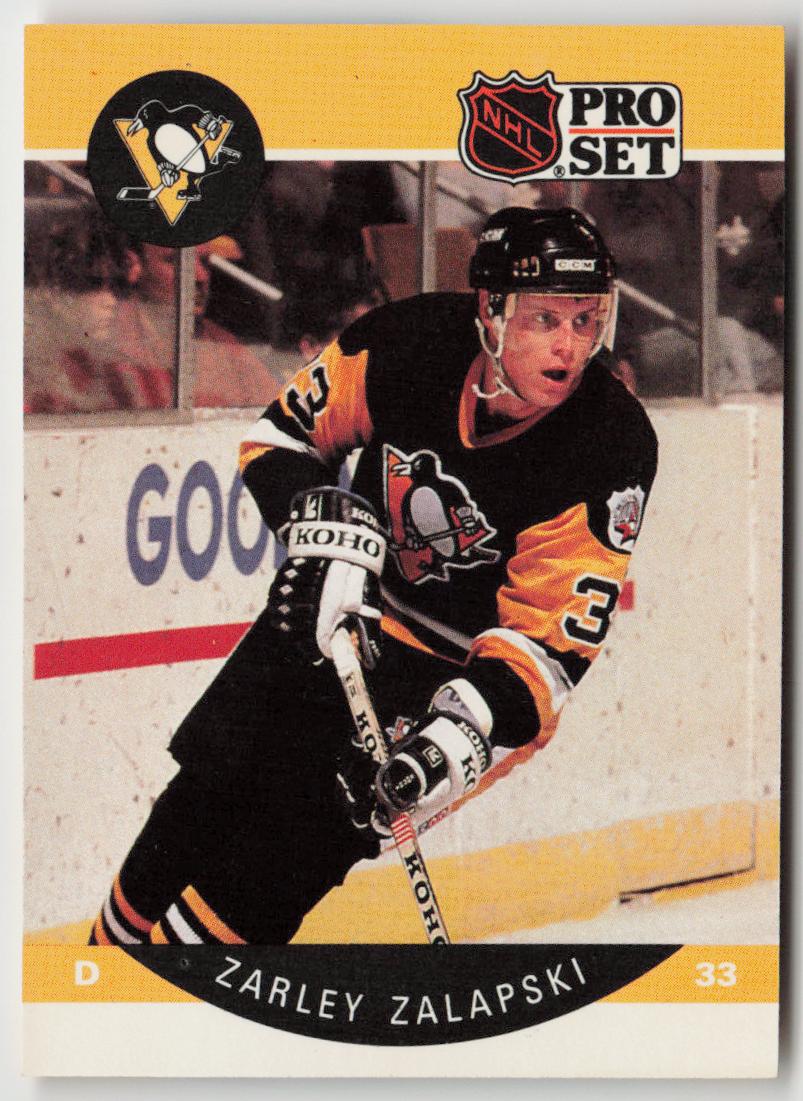 1990-91 Pro Set #242 Zarley Zalapski