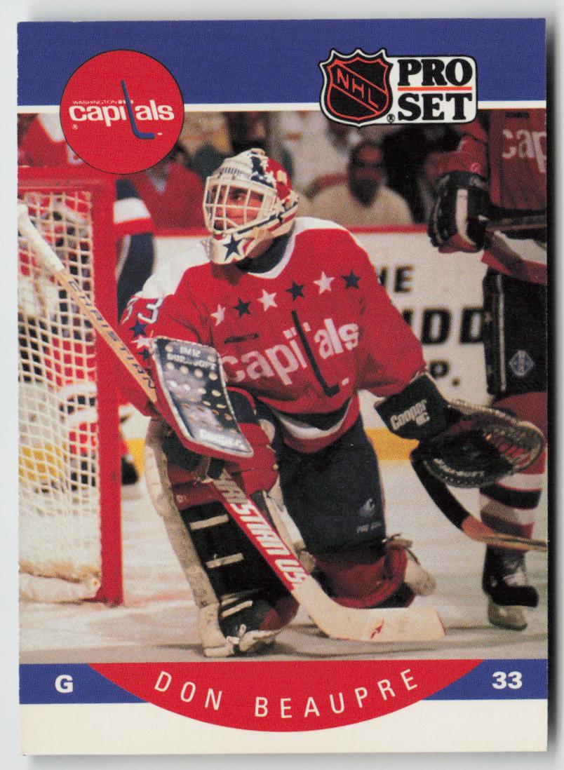 1990-91 Pro Set #307 Don Beaupre