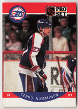 1990-91 Pro Set #334 Teppo Numminen