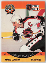 1990-91 Pro Set #362 Mario Lemieux