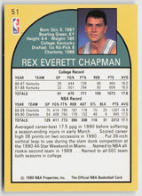 1990-91 Hoops #51 Rex Chapman