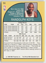 1990-91 Hoops #56 Randolph Keys