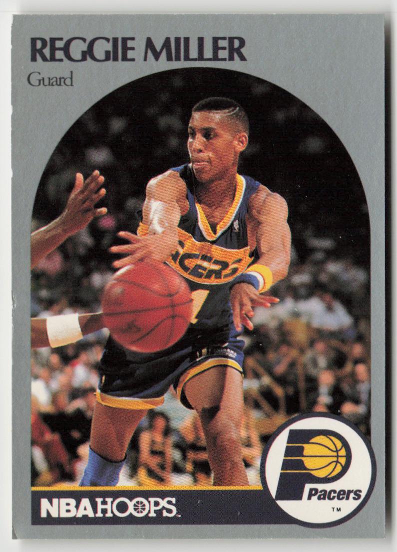 1990-91 Hoops 135 Reggie Miller