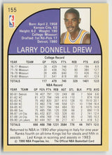 1990-91 Hoops #155 Larry Drew