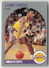 1990-91 Hoops #155 Larry Drew