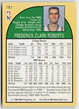 1990-91 Hoops #181 Fred Roberts