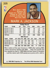 1990-91 Hoops #205 Mark Jackson