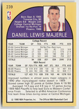 1990-91 Hoops #239 Dan Majerle