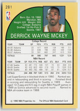 1990-91 Hoops #281 Derrick McKey