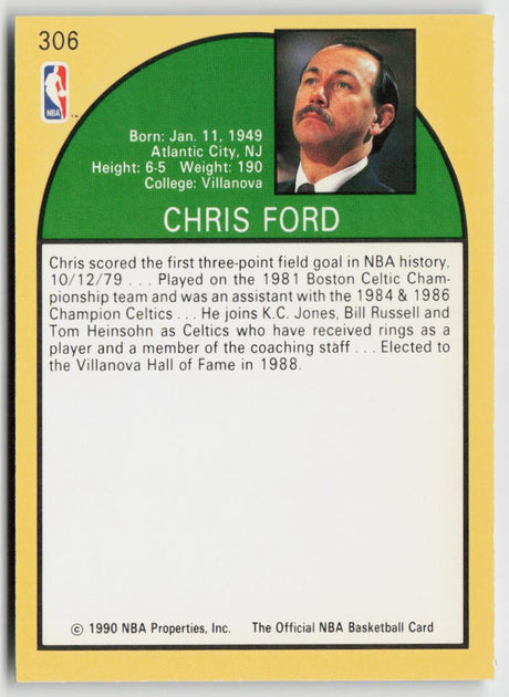 1990-91 Hoops 306 Chris Ford