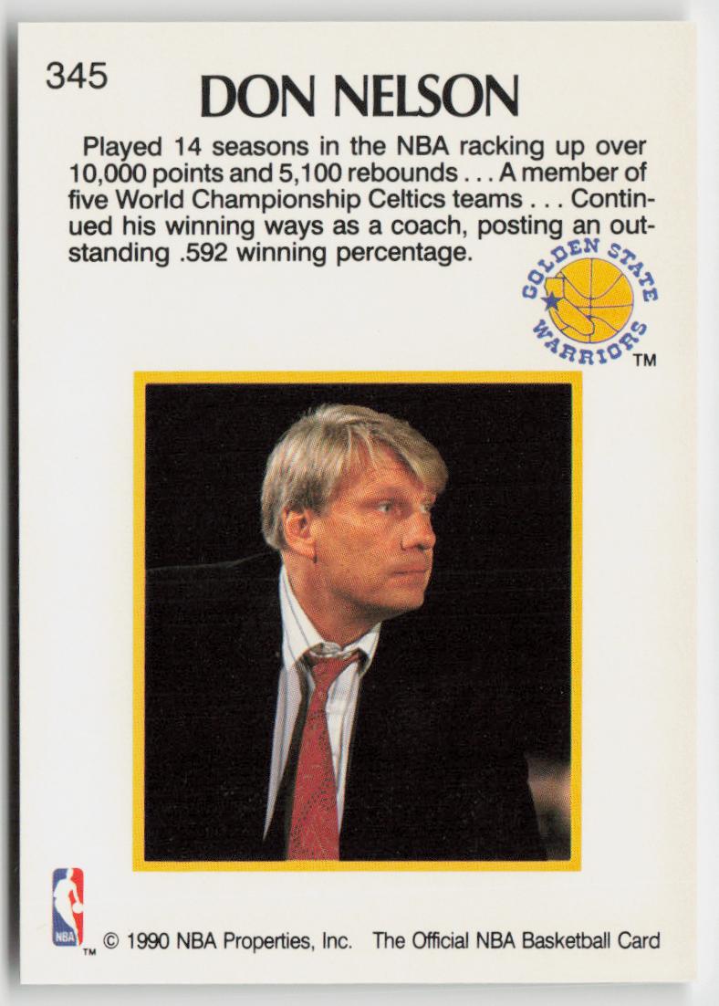 1990-91 Hoops #345 Don Nelson