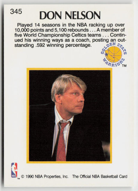 1990-91 Hoops 345 Don Nelson