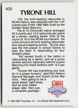 1990-91 Hoops #400 Tyrone Hill