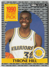 1990-91 Hoops #400 Tyrone Hill