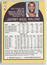 1990-91 Hoops #437 Jeff Malone