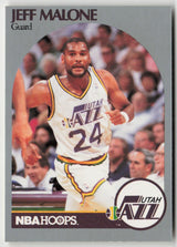 1990-91 Hoops #437 Jeff Malone