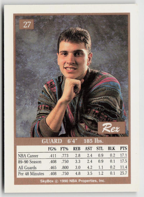 1990-91 SkyBox 27 Rex Chapman