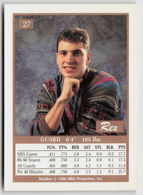 1990-91 SkyBox 27 Rex Chapman