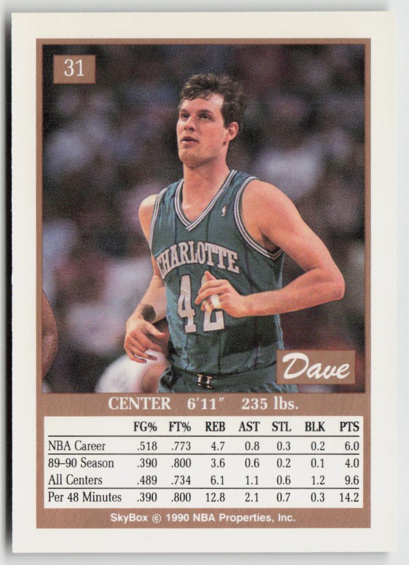 1990-91 SkyBox #31 Dave Hoppen