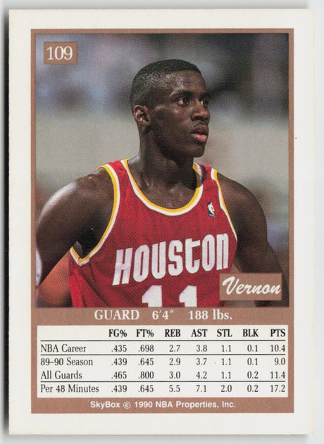1990-91 SkyBox 109 Vernon Maxwell