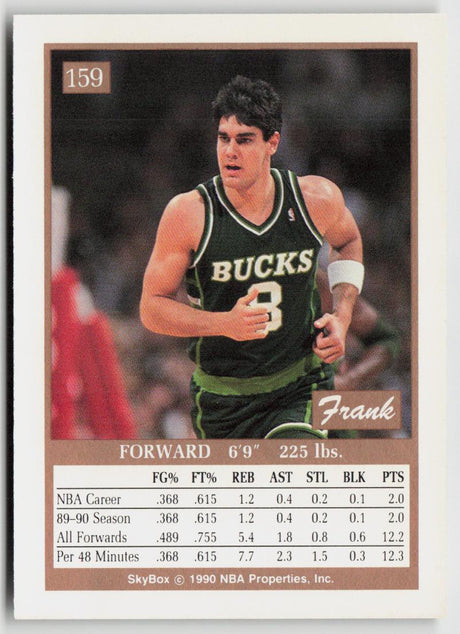 1990-91 SkyBox 159 Frank Kornet