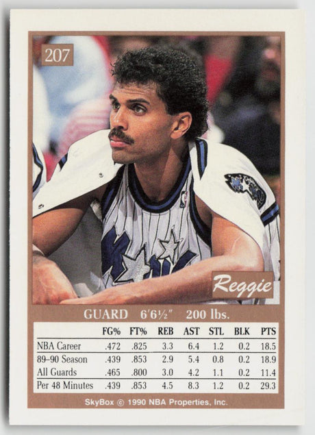 1990-91 SkyBox 207 Reggie Theus