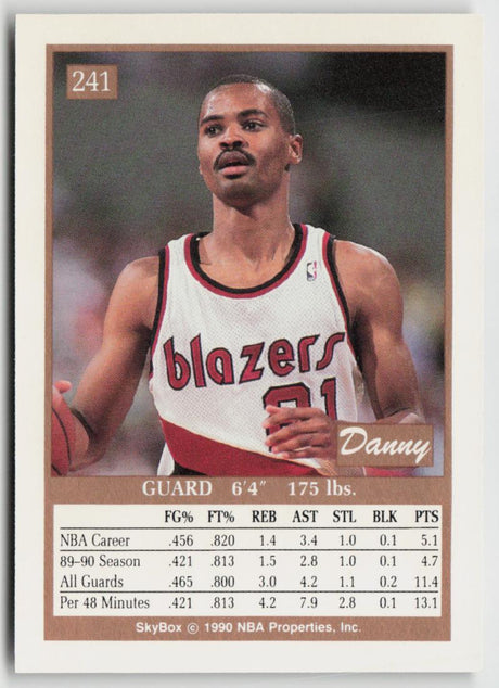 1990-91 SkyBox 241 Danny Young