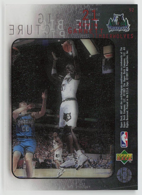 1997-98 Upper Deck UD3 52 Kevin Garnett