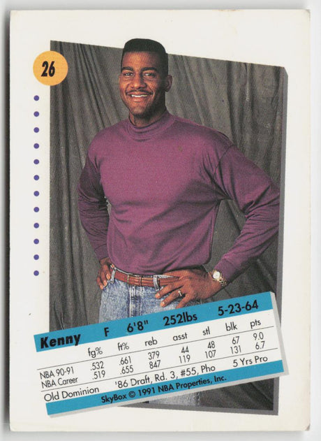 1991-92 SkyBox 26 Kenny Gattison