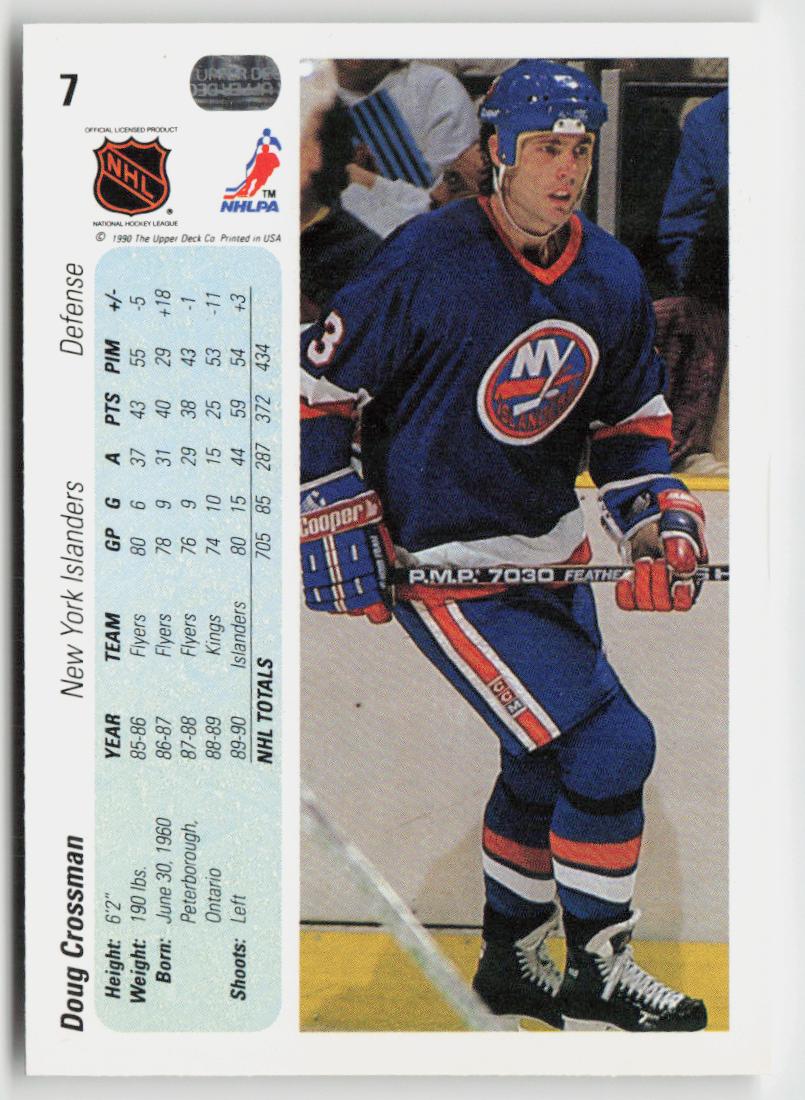 1990-91 Upper Deck #7 Doug Crossman