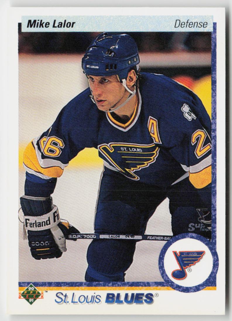 1990-91 Upper Deck #40 Mike Lalor
