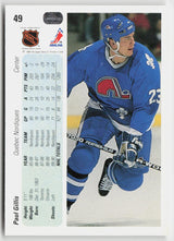 1990-91 Upper Deck #49b Paul Gillis
