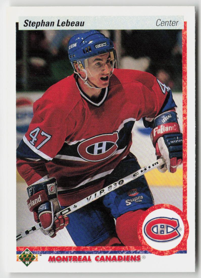 1990-91 Upper Deck #51 Stephan Lebeau