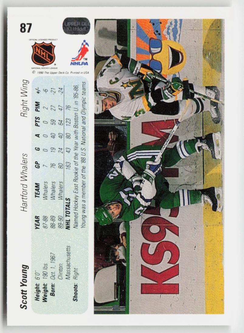 1990-91 Upper Deck #87 Scott Young
