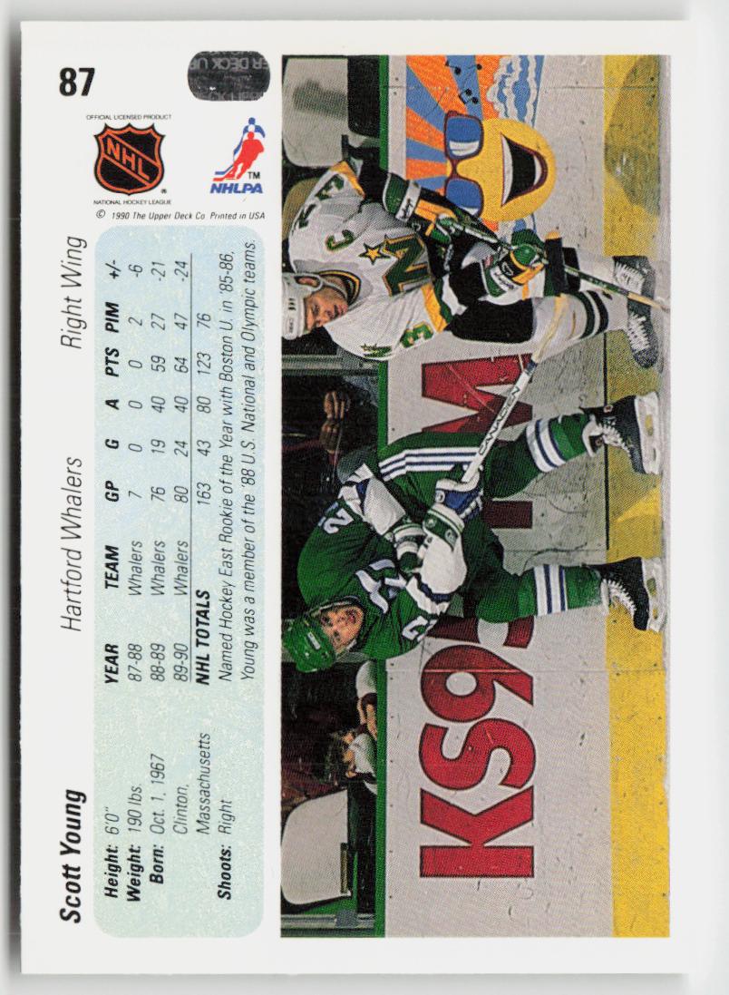 1990-91 Upper Deck #87 Scott Young