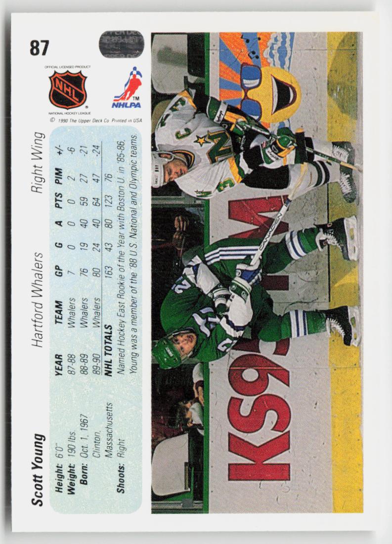 1990-91 Upper Deck #87 Scott Young
