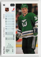 1990-91 Upper Deck #90c Brad Shaw