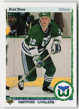 1990-91 Upper Deck #90c Brad Shaw