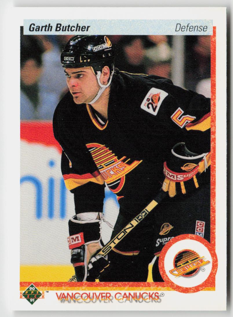 1990-91 Upper Deck #98b Garth Butcher
