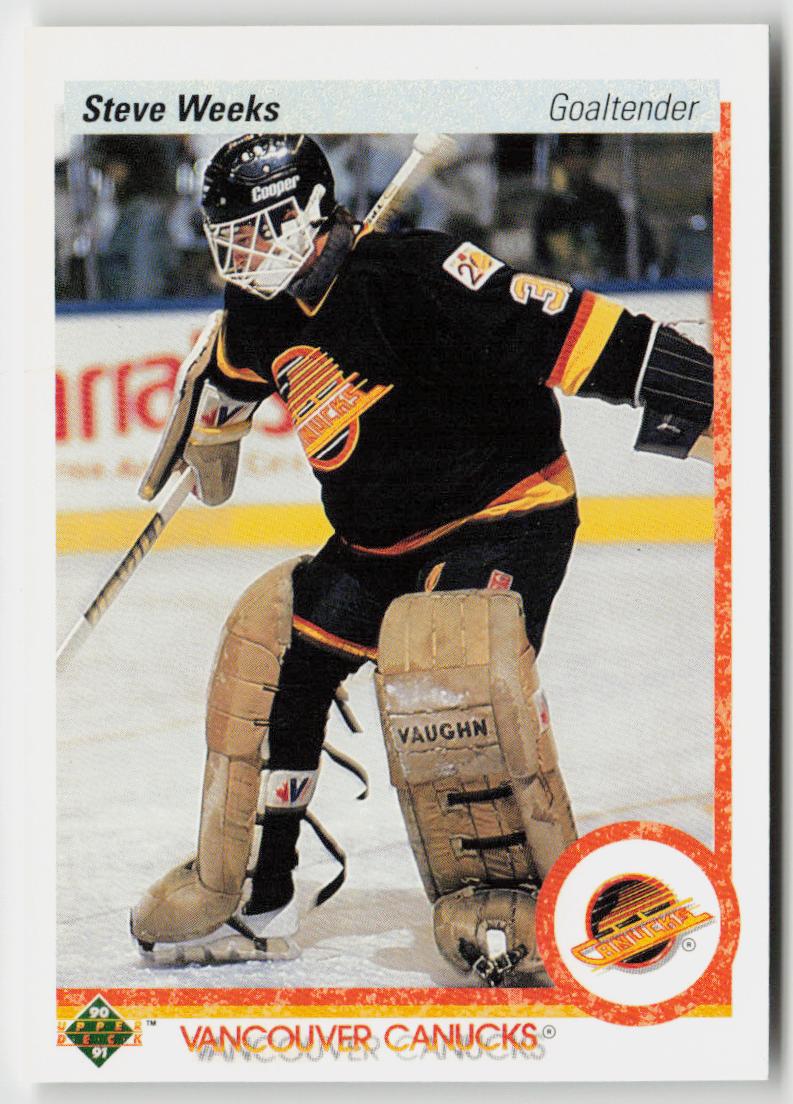 1990-91 Upper Deck #107c Steve Weeks