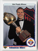 1990-91 Upper Deck #206b Mark Messier
